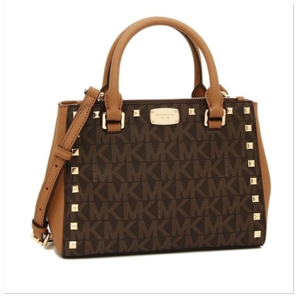 Michael Kors Handbags - 🆕 Michael Kors Kellen stud satchel crossbody
